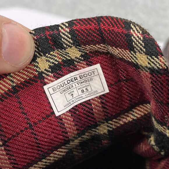 Lems Boulder Boots Mens 7 Womens 8.5 Timber Green Minimalist Barefoot Zero Drop - Picture 11 of 14